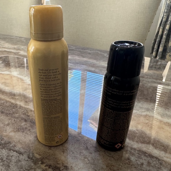 Oribe 2 Piece Hair Set: Flash Form Finishing Spray Wax , Dry Texturizing Spray - Picture 4 of 4